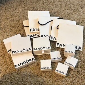 Pandora Elegant White Packaging Set
